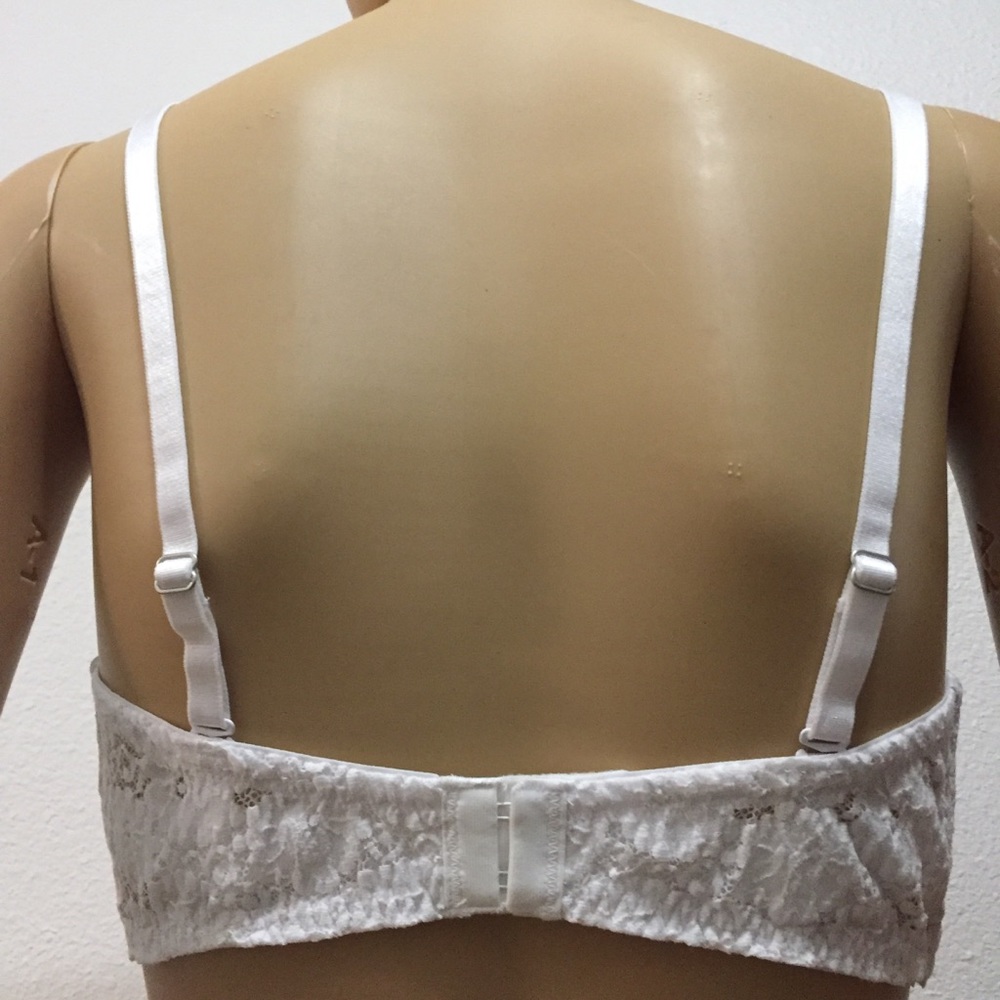 Maiden form Lace Strapless Underwire Multi-way Bra - Picture 4 of 8